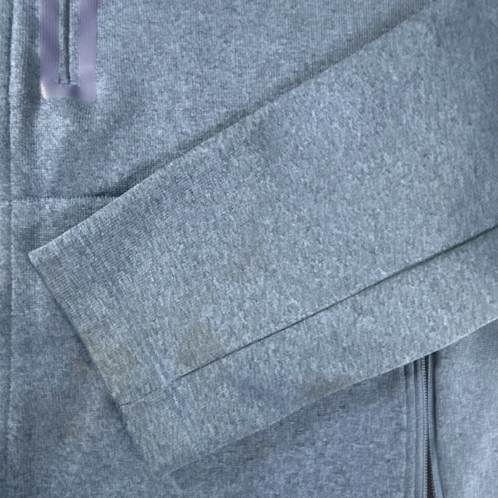 The‎ North Face Men Medium Blue Soft Fleece Full Zip Utility Jacket w/Pockets